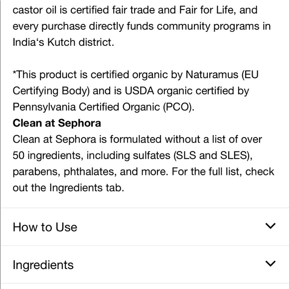 Briogeo B.Well Organic Cold-Pressed 100%Castor Oil - Picture 7 of 8